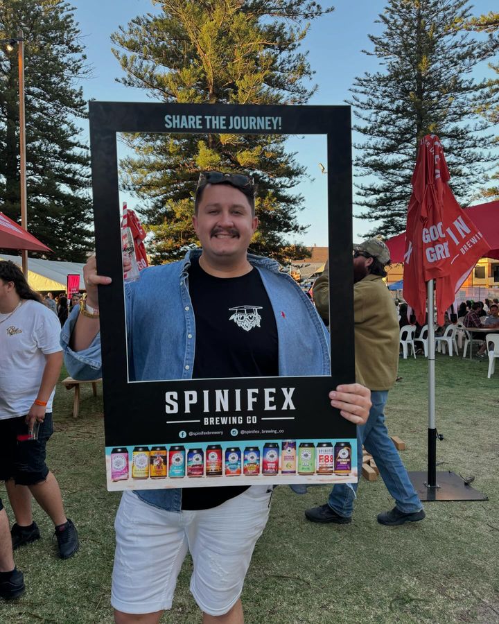 Featured image for “Did you come by for a cold one and a selfie? @beerfestau”