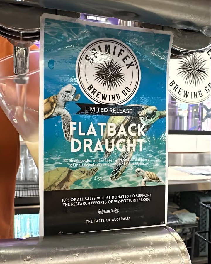 Featured image for “Sip with purpose! This is your last month to enjoy our crisp and refreshing Flatback Draught, while supporting a great cause.”