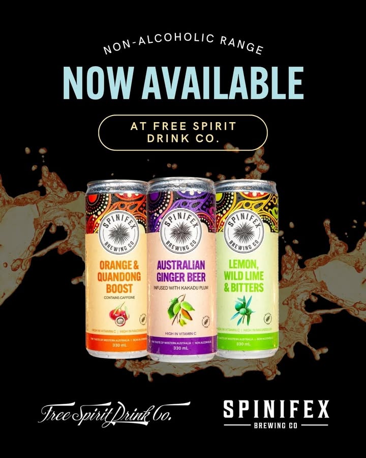 Featured image for “Free Spirit Drink Co has been stocking our Non-Alcoholic Ginger Beer for a while, and now the rest of our non-alc range is available on their website too!”