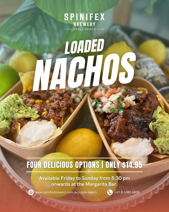 Featured image for “Reminder! Our $14.95 Nachos are on at the Margarita Bar — starting tonight and running all weekend!”
