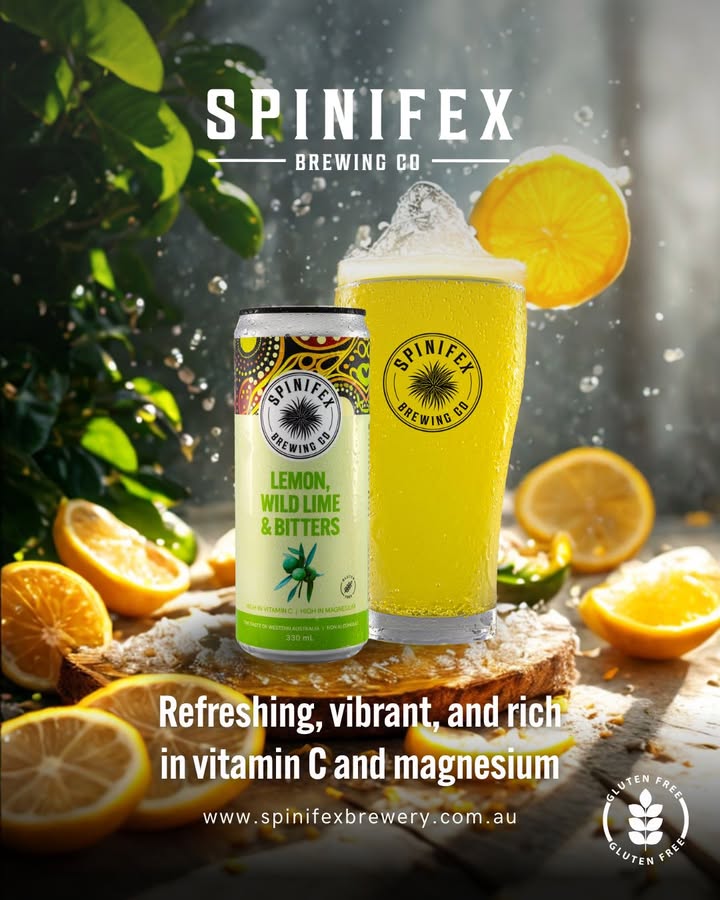 Featured image for “Refreshingly Delicious: Non-Alcoholic Lemon, Wild Lime & Bitters at Spinifex Cable Beach”