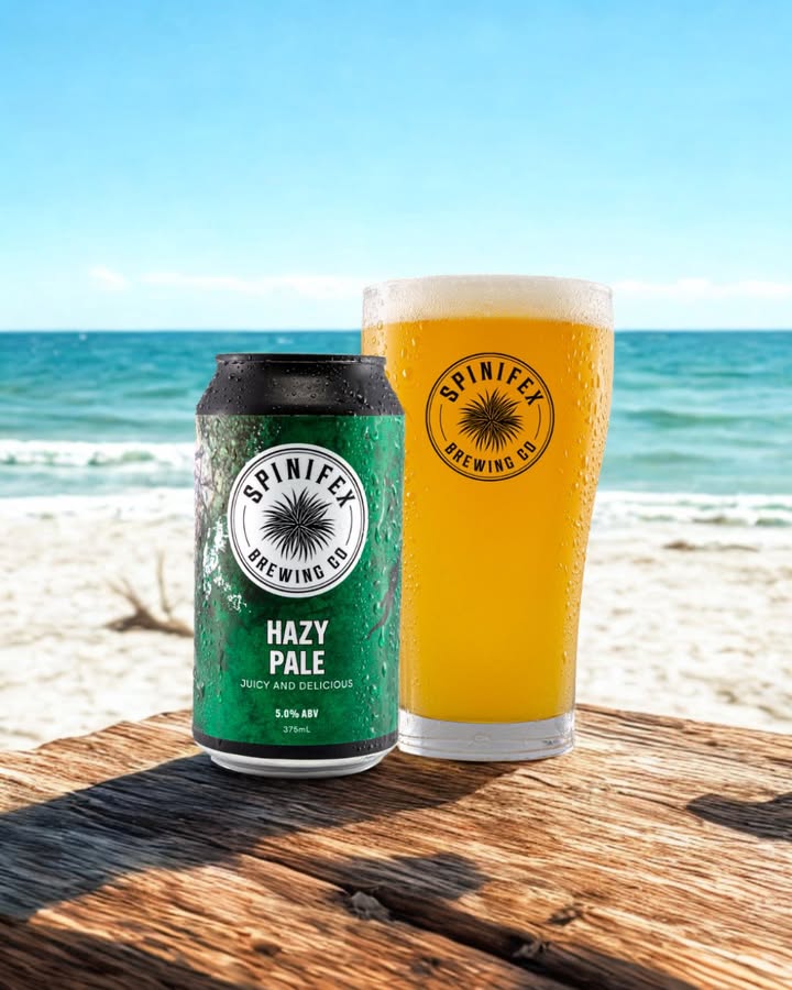 Featured image for “Free Delivery Australia-Wide: Hazy Pale Back in Stock at Spinifex Brewery”