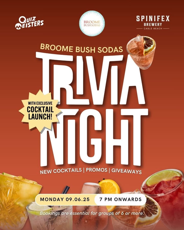 Featured image for “Bush Sodas Trivia Night Launch: Low-Sugar Cocktails & Epic Prizes at The Spini”