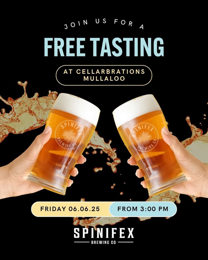 Featured image for “Friday Tasting Event: New Core Range at Spinifex Brewery”