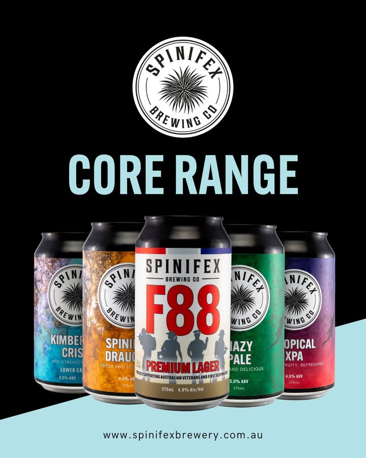 Featured image for “Complete Core Range Sampler Carton: Try All Beers at Spinifex Brewery”