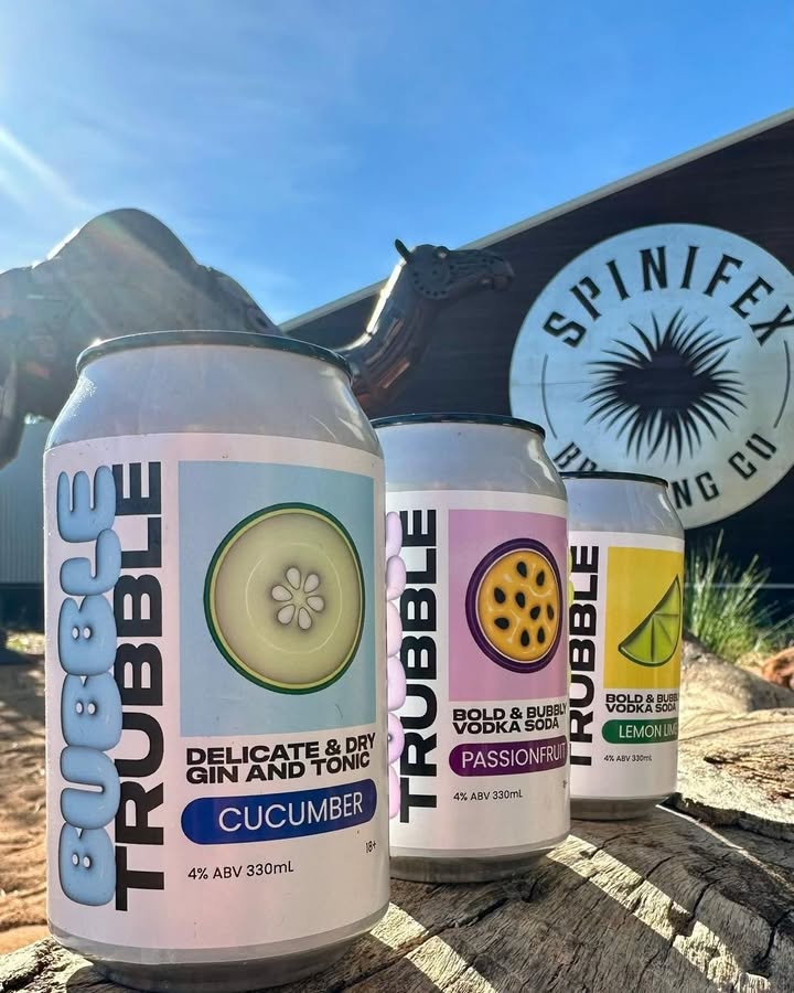 Featured image for “Bubble Trubble Range: Refreshing Cocktail Selection at Spinifex Cable Beach”