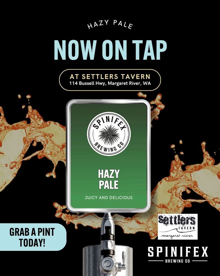 Featured image for “Hazy Craft Beer Delight: Settlers Tavern in Margaret River”