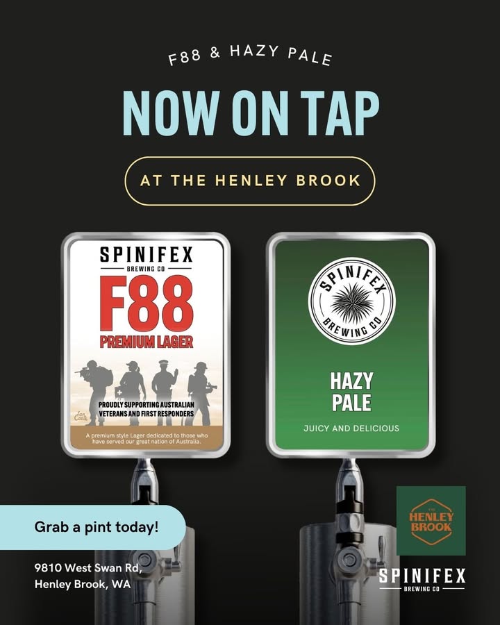 Featured image for “Fresh Pints on Tap: F88 and Hazy Pale at Spinifex Brewery in Henley Brook”