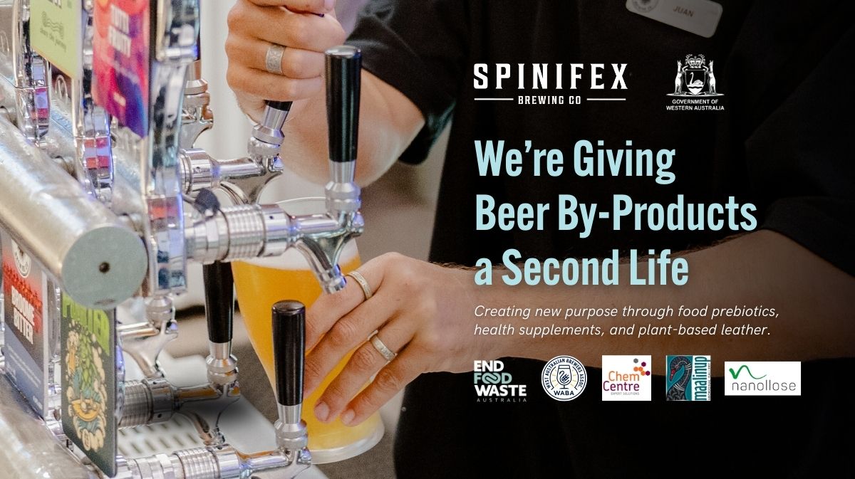 Featured image for “Spinifex Brewing Co Proudly Joins WA’s Push for Sustainable Innovation”
