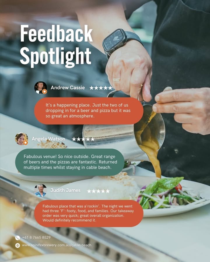 Featured image for “Heartfelt Customer Feedback: Embracing the Love at Spinifex Cable Beach”