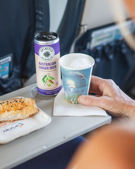 Featured image for “Ginger Beer Delight: Enjoy Non-Alcoholic Refreshment at Spinifex Brewery’s Nexus Airlines Event”