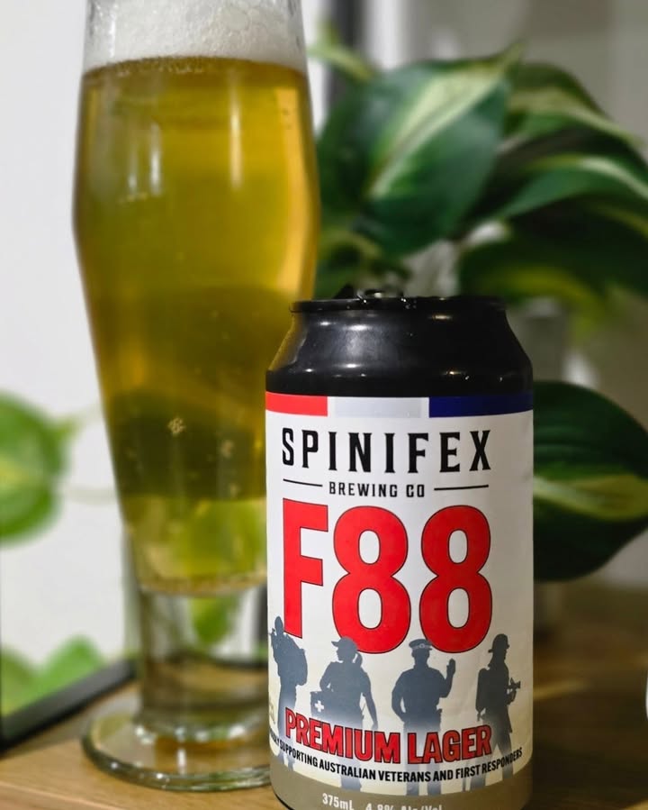 Featured image for “Support Veterans & First Responders with F88 at Spinifex Brewery”