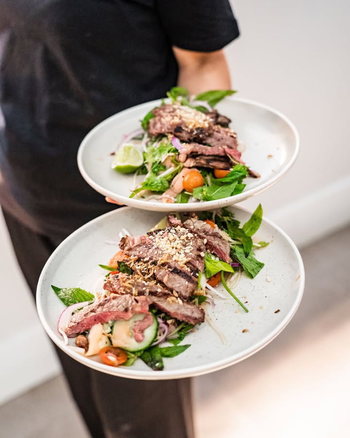 Featured image for “Tender Thai Beef Salad Delight at Spinifex Cable Beach”