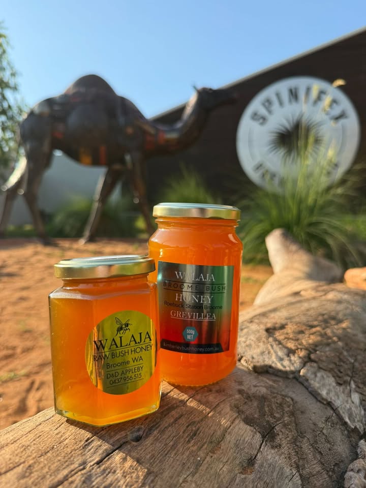 Featured image for “Walaja Bush Honey Delights: Pumpkin & Blue Cheese Pizza and Pannacotta at Spinifex Cable Beach”