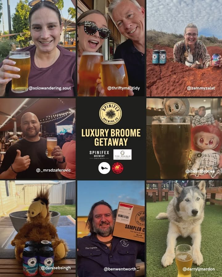 Featured image for “Luxury Broome Getaway Winner Announcement at Spinifex Brewery”