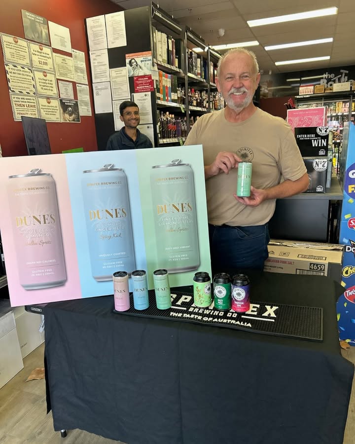 Featured image for “Dunes RTDs Tasting Event: Join Us at Spinifex Brewery”
