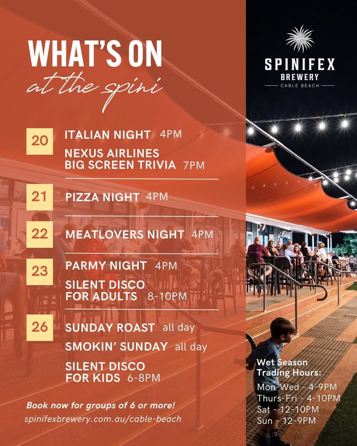 Featured image for “Silent Disco Nights: Fun for Grown-Ups and Kids at Spinifex Cable Beach”