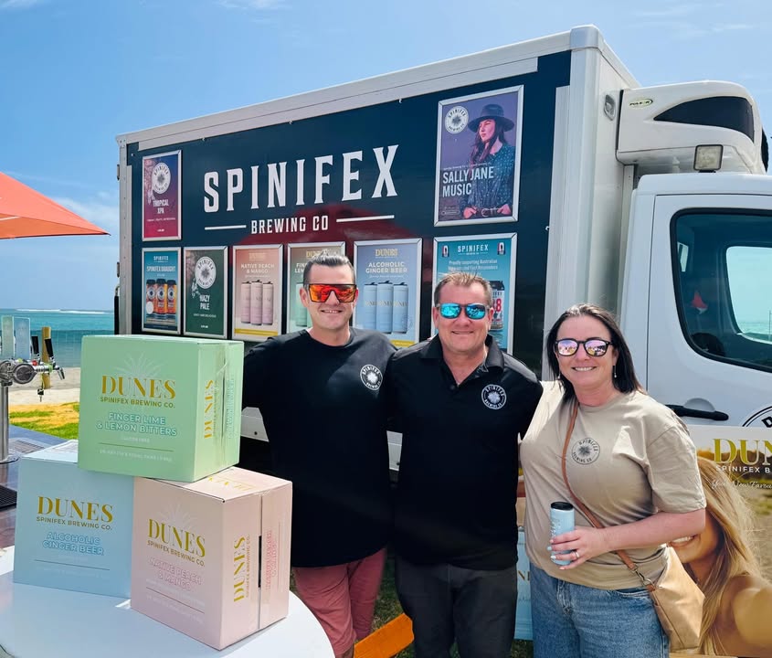 Featured image for “Successful Dunes Launch Event at Lancelin Sands Hotel by Spinifex Brewing Co”