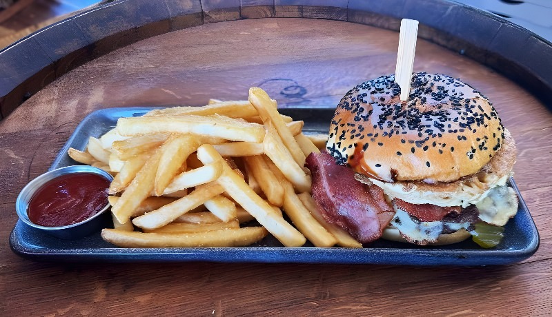 Featured image for “Crazy Goreng Burger: A Fiery Delight at Spinifex Cable Beach”