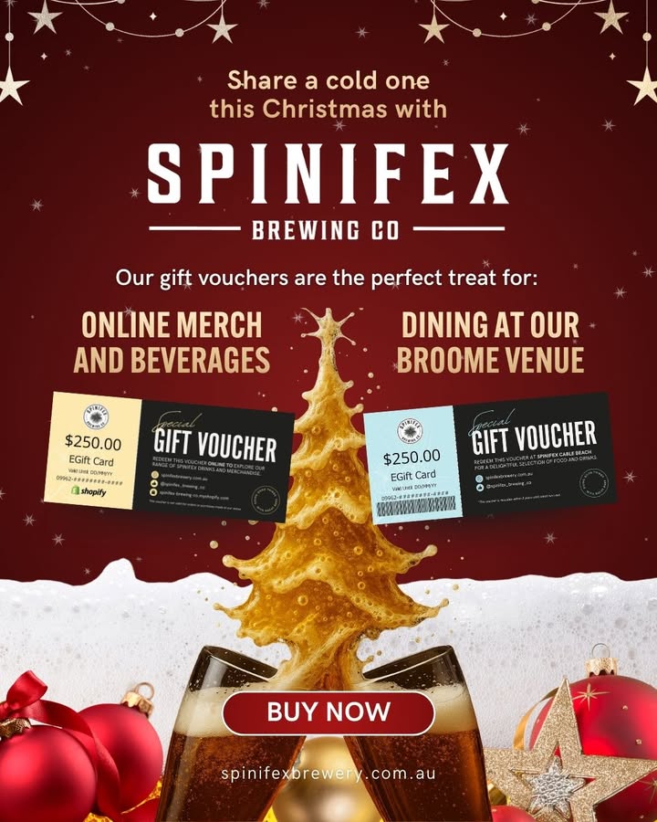 Featured image for “Christmas Gift Idea: Spinifex Brewery Gift Cards for Craft Beer Lovers”