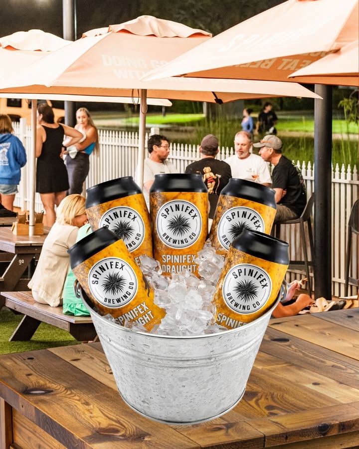 Featured image for “5 Spinifex Draught Cans for $20 at Cable Beach”