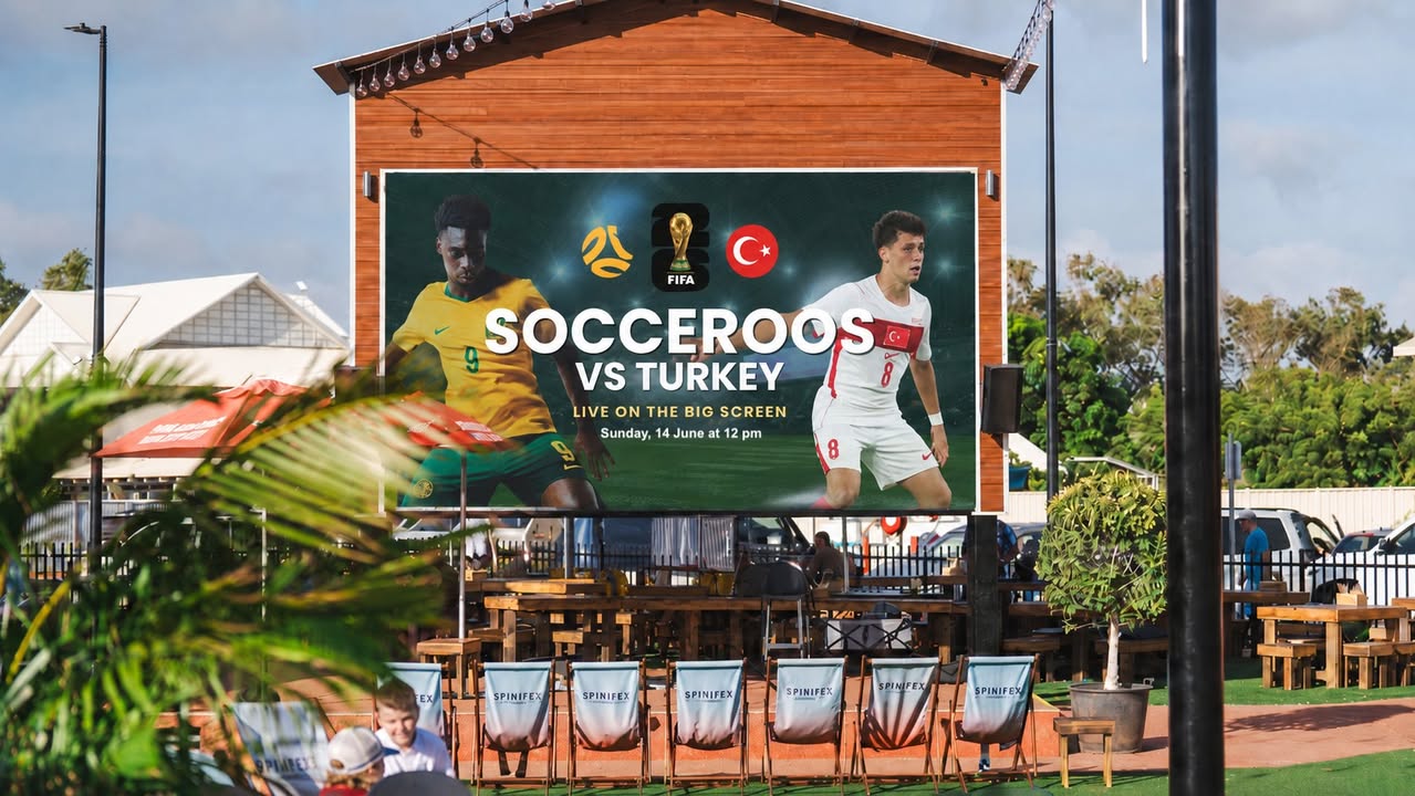 Featured image for “Watch the Socceroos vs Turkey Live at Spinifex Cable Beach”