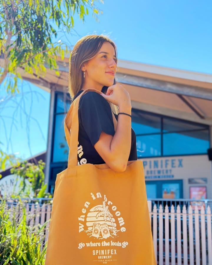 Featured image for “Spinifex Brewery Tote Bags – The Perfect Broome Souvenir”